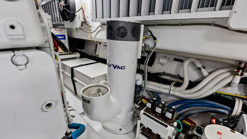 Engine Room with Seakeeper Gyro