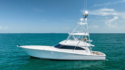 Profile of Viking 62 Convertible