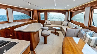 Spacious Salon with Ocean Views