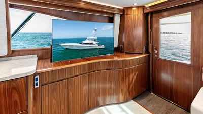 Salon Entertainment Area with Ocean View