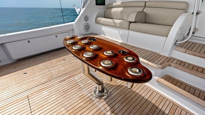 Cockpit with Teak Deck and Seating