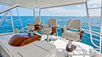 Flybridge Helm with Seating
