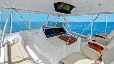 Flybridge Helm with Seating