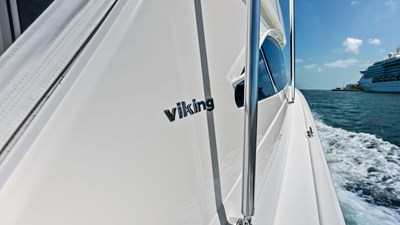 Portside Exterior with Viking Logo