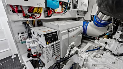 Engine Room with Generator Setup