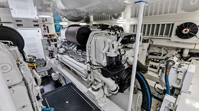 Engine Room with Twin Engines