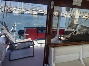 ROUGH LIFE 25 Aft from helm