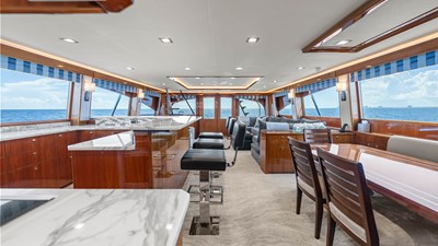 Double Barrel 5 2016 Viking 92 Enclosed Bridge 