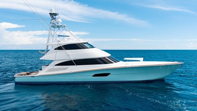 Double Barrel 73 2016 Viking 92 Enclosed Bridge 