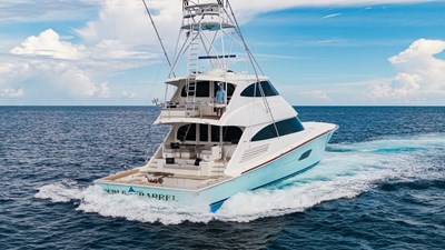 Double Barrel 80 2016 Viking 92 Enclosed Bridge 