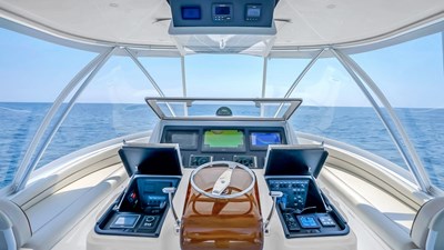 High Impact 1 2021 Viking 48 Convertible 'High Impact' Helm