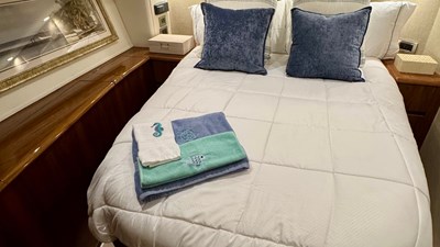 High Impact 22 2021 Viking 48 Convertible 'High Impact' Master Stateroom