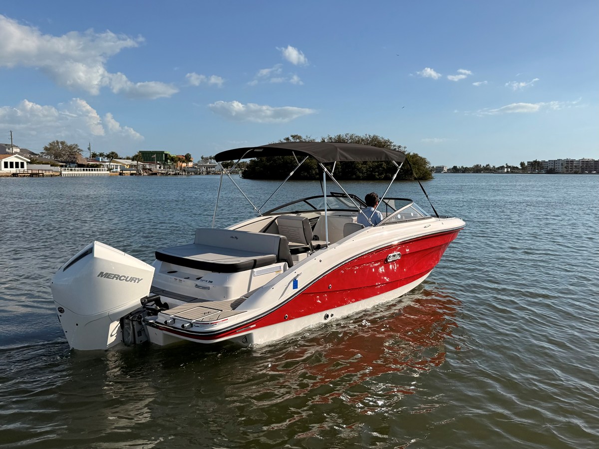 2026 Sea Ray SPX 210 Outboard 9