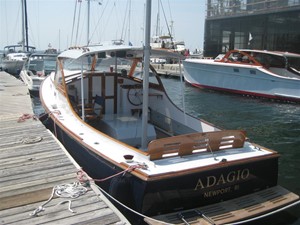 Wasque 32 Downeast Hardtop: Stern View
